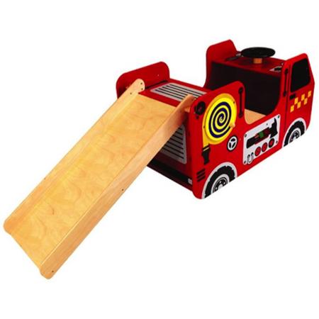 Im Toy Activity Houten Brandweerwagen - inclusief glijbaan